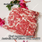 Australia beef mince 85CL Anggana's WAGYU daging sapi giling frozen price/pack 500gr